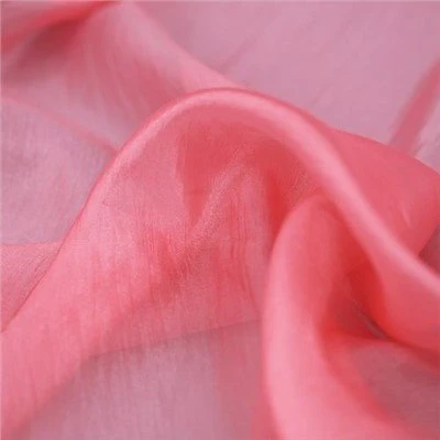 Tecido de chiffon de poliéster e nylon fino