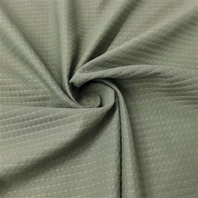 Tecido xadrez elástico de nylon spandex